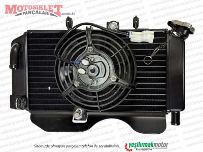 CF MOTO 250 NK Radyatör Komple (FAN DAHİL) - 2023 SONRASI E5